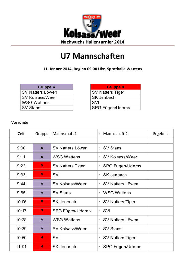 Turnierplan U7 Turnier Kolsass-Weer 2014 HP1